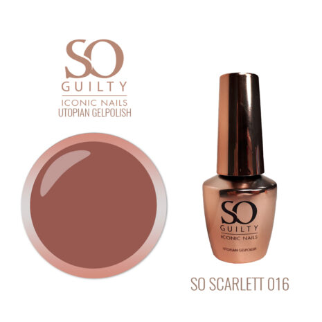 SO Scarlet 016 - SO Guilty Iconic Nails - www.seranora.nl