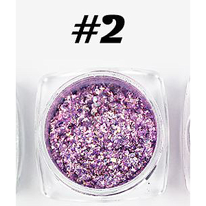 SO Glass Glitter Purple 2