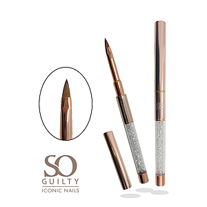 SO Oval Sharp Gel Brush #4