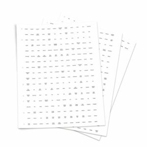 The GelBottle Sticker Sheet