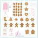 clear jelly stamping medium plate christmas cookies maniqo zwolle