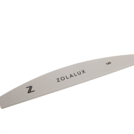 ZolaLux Hygienic Sponge Strip File Grey #180 Half Moon