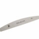 ZolaLux Hygienic Sponge Strip File Grey #180 Half Moon