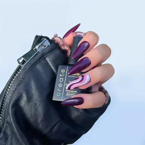 Burgundy-Gel-Polish-4