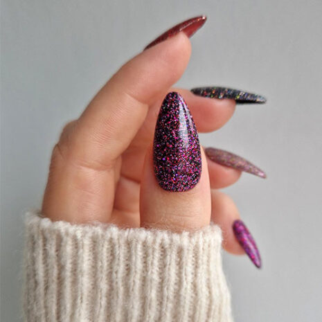 Lecenté Holographic Multi Glitz Glitter Mambo3