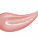 Lip gloss sample isolated on white. Smudged pink lipgloss.