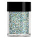 Blue Silver Metallic Iridescent Nail Flakes