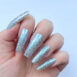 Blue Silver Metallic Iridescent Nail Flakes.1