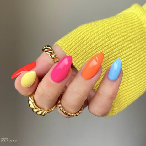 Lecenté Create Gelpolish Passion, Bestie, Freedom, Two to Tango, Singing in the Rain