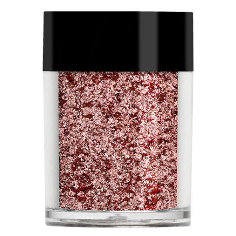 Lecenté Metallic Flakes Cranberry Fizz