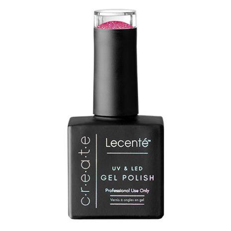 Lecenté Create Glitter Gelpolish Rhubarb