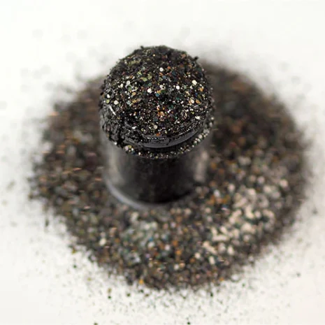 Black-Gold-Holographic-Multi-Glitz-Nail-Glitter-Spill